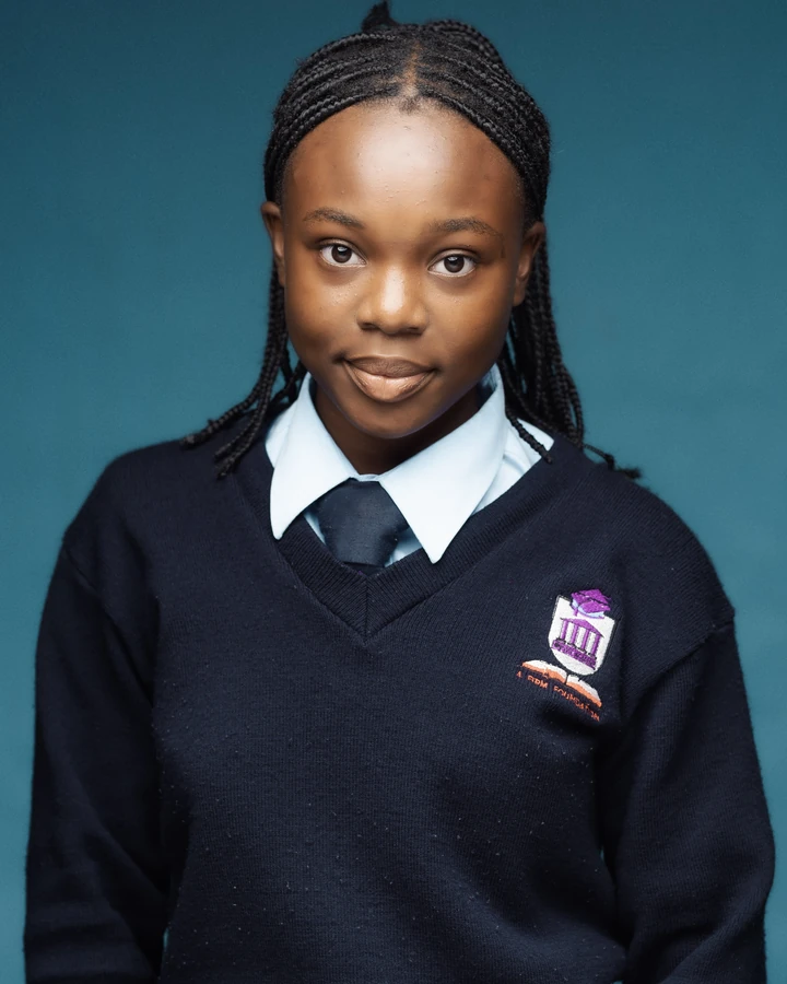 Magdalene Zulanga, BBA 2026 Cambridge Lower Secondary Checkpoint achiever
